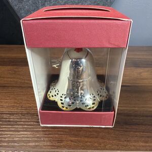 Towle Silver Plated Christmas Bell 2020 – Candy Canes – Boxed Annual Edition